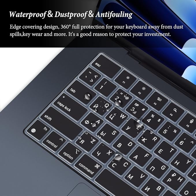 Russian Language Keyboard Cover Skin Compatible - Image 7