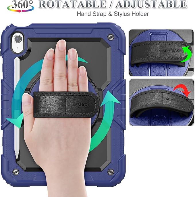 SEYMAC stock Case for iPad 11th/10th Generation 11''/10.9'' 2025/2022, - Image 2