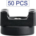 Yookeer 50 Pcs Magnetic Zip Tie Mount Base Black Magnetic Cable Clips Wire - Image 5
