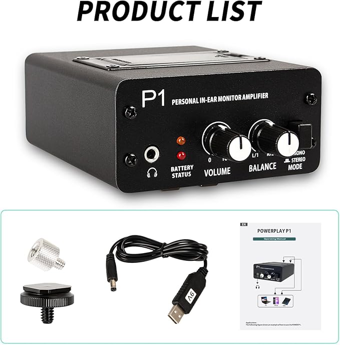 Portable in Ear Monitor Amplifier, Headphone Amp - Image 6