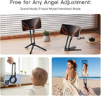 Magnetic Phone Tripod Stand for iPhone, Adjustable and Foldable Mini Pocket - Image 2