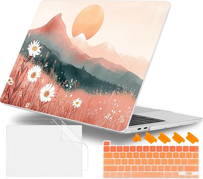 Case for MacBook Pro 13 inch with/Without Touch Bar, Hard Shell + Keyboard by WelcomeViseNewitems