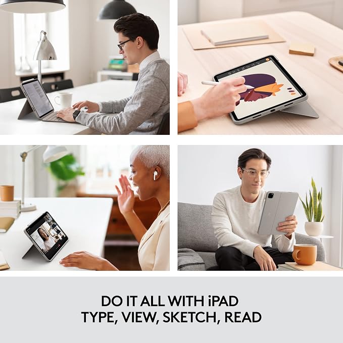 Logitech Combo Touch iPad Pro 11-inch Keyboard Case - Image 10