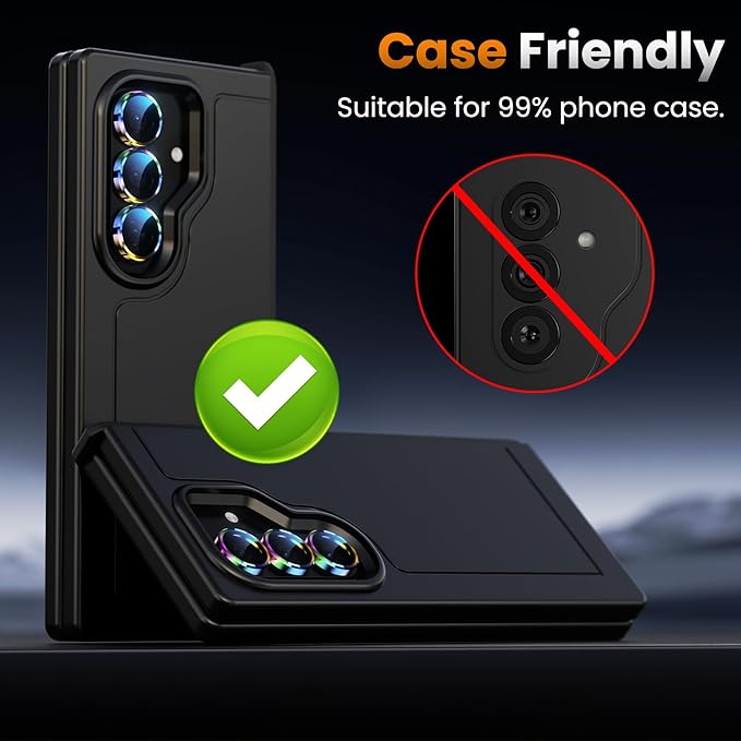 YWXTW for Samsung Galaxy Z Fold 7 Camera Lens Protector, Individual Anti - Image 5