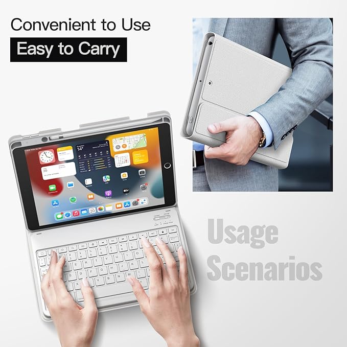JETech Keyboard Case for iPad 10.2-Inch - Image 6