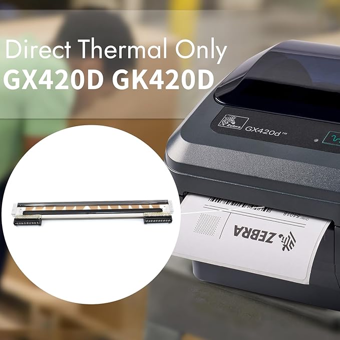 105934-037 New Printhead for Zebra GX420D GK420D ZP450 ZP550 ZP505 ZP500 - Image 6