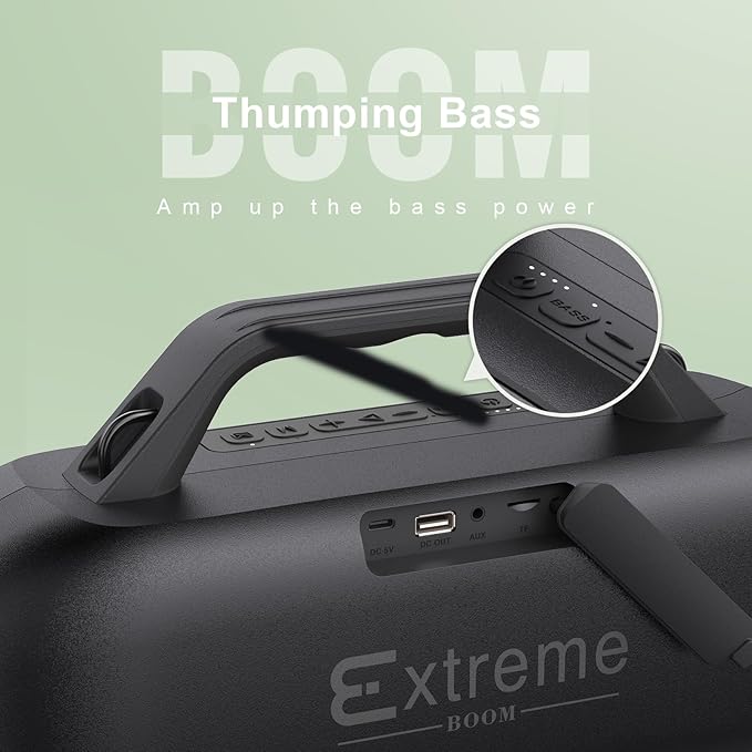 DOSS Extreme Boom Outdoor Bluetooth Speaker - Image 3