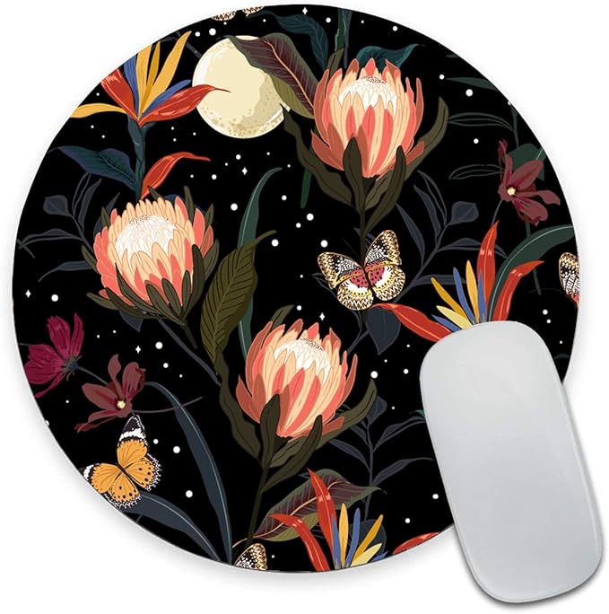 Mouse Pad Round, Cute Mouse Pad by Armanza