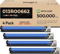 013R00662 Drum Unit Set 4-Pack Black Cyan Magenta Yellow Replacement by KingKJInkToner