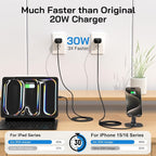 30W USB C i Phone 16 15 Charger Fast Charging, iPad Pro - Image 3
