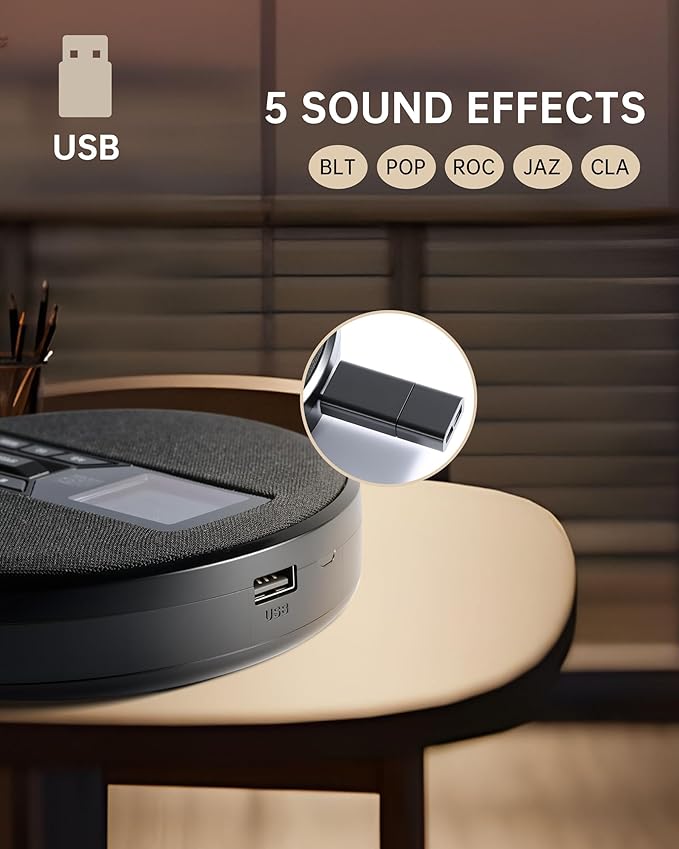 CD Player Portable with Speakers - Image 8