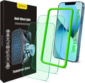 Blue Light Screen Protector for iPhone 13 mini, Eye Protection, Tempered Glass by JESOHO