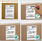 FungLam Thermal Labels 4x6 Direct Thermal Shipping Labels, 20 Rolls - Image 4