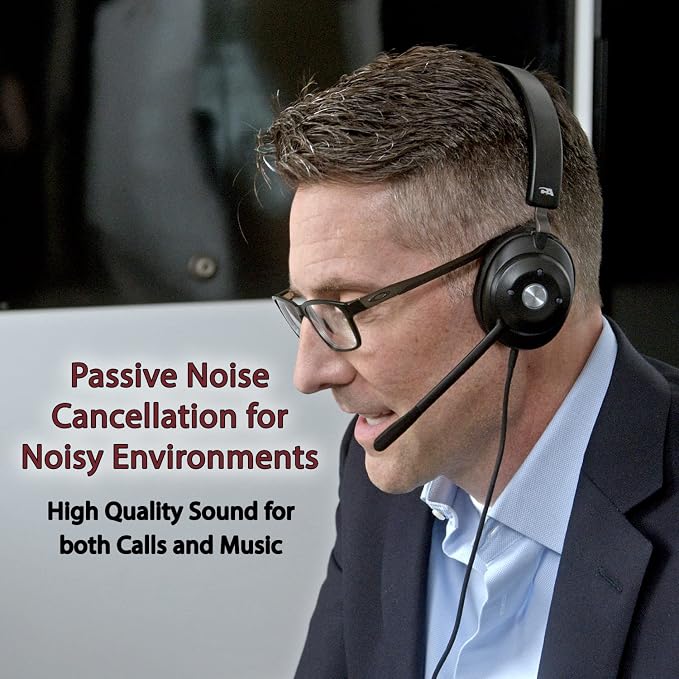 Cyber Acoustics CA Essential USB Headset – Professional Headset - Image 4