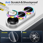 for Samsung Galaxy Z Fold 7 Camera Lens Protector, Individual Metal Ring - Image 3