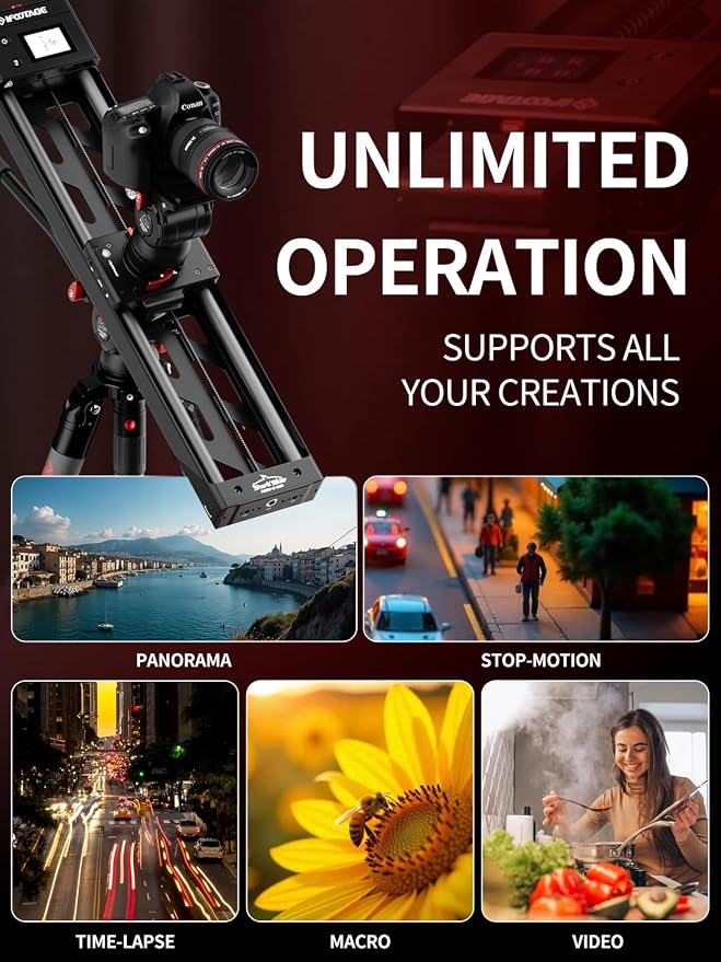IFOOTAGE Shark Slider Nano II 660 Motorized Camera Slider - Image 9
