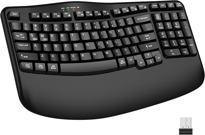 EDJO Ergonomic Wireless Keyboard by EDJO
