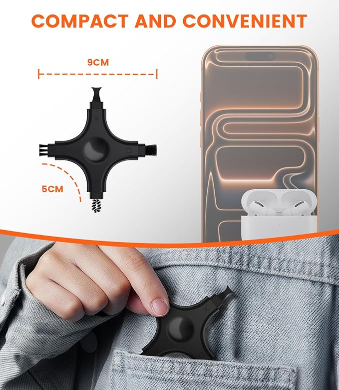 Port Cleaning Kit for iPhone, CODOGOY Charging Port Cleaner Tool - Image 2