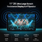 UMIDIGI 2K 11inch Rugged Tablet Android, Active T1 Octa-core 16GB RAM+128GB ROM - Image 2