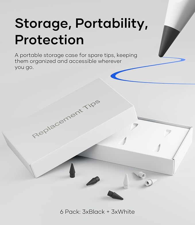 Replacement Pencil Tips for Apple Pencil Pro, Pen Tips for Apple Pencil 2nd - Image 2
