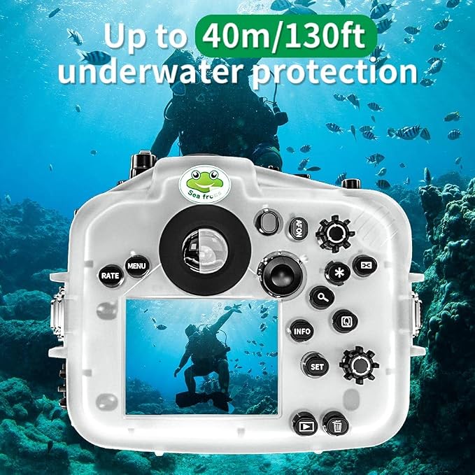 Sea frogs Underwater Camera Case Compatible - Image 5