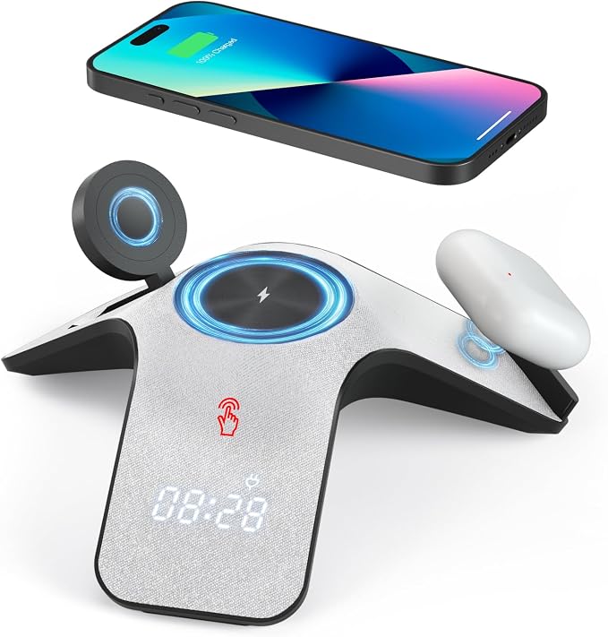 YLF Fast Wireless Charger Station 5 in 1 by YLF