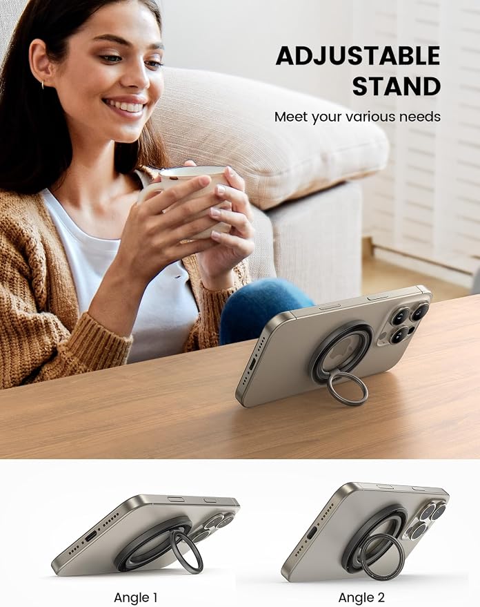 Lamicall Magnetic Phone Ring Grip - Image 4