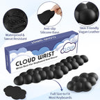 Cloud Wrist Rest for Keyboard and Mouse, Memory Foam PU Leather Keyboard Wrist - Image 5