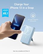 Anker 633 Magnetic Battery, 000mAh Wireless Portable Charger, 20W USB-C Power - Image 2