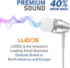 LUDOS OMNITONE Wired Earbuds in-Ear Headphones, 5 Years Warranty, Earphones - Image 7