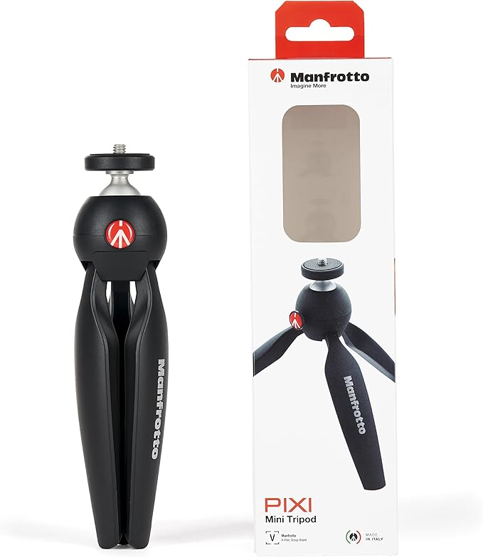 Manfrotto MTPIXIMII-B, PIXI Mini Tripod - Image 2