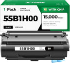55B1H00 Toner Cartridge Black High Yield by JCTONER