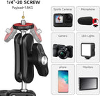 MINIFOCUS Super Clamp Camera Clamp Mount, 360° Ballhead Magic Arm - Image 4