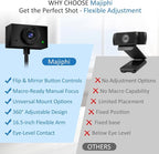 Eye Contact Web Camera for Desktop Computer – 1080P USB Camera - Image 4