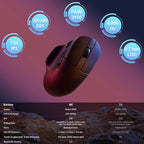 Keychron M7 8K Wireless Mouse, 30K DPI Optical Computer Mice, 2.4 - Image 7