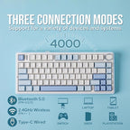 EPOMAKER x Aula F75 Gasket Mechanical Keyboard, 75% Wireless Hot Swappable - Image 3