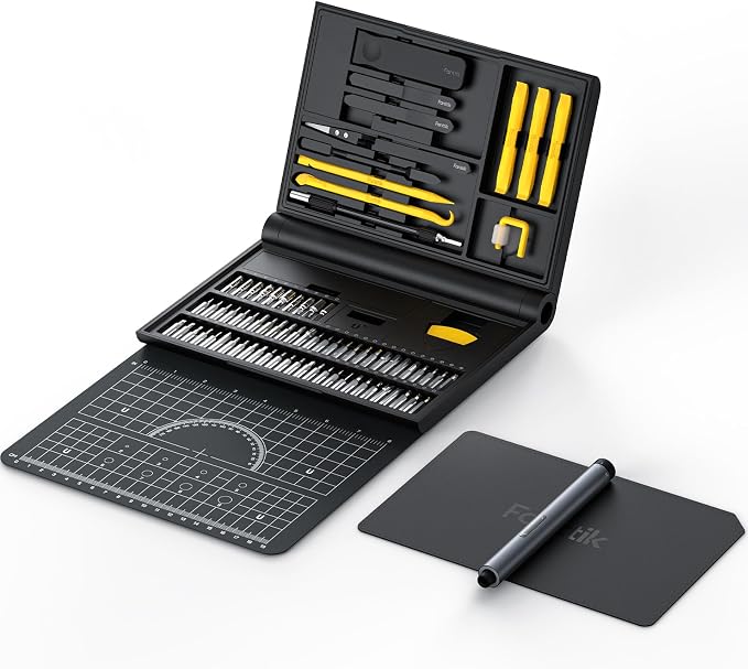 Fanttik Electric Screwdriver Kit, Precision Screwdriver Set, 64 Magnetic Bits by FANTTIK%C2%AE