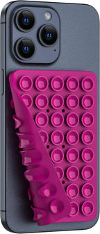 Silicone Double Sided Suction Phone Case Mount, Detachable Hands Free & Strong - Image 2