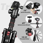 JOILCAN Tripod for Camera, Heavy Duty Travel Tripods for Spotting Scope - Image 2