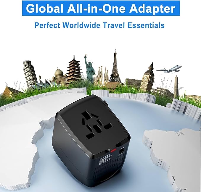 International Travel Adapter Voltage Converter to Step Down 230V to 120V - Image 7