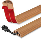 Floor Cord Cover for Wires on Floor Self Adhesive Cord Hider Floor Cable by EYAYEN