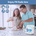 CD Player Portable Bluetooth 5.1 Desktop CD Player - Image 7