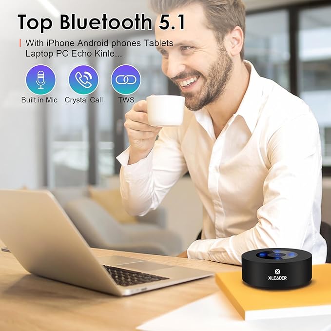 XLEADER Small Bluetooth Speaker Portable Speakers Bluetooth Wireless - Image 8
