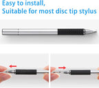 Zonon 12 Pcs Replacement Stylus Pen Tips Only Precision Round Shape Replaceable - Image 4