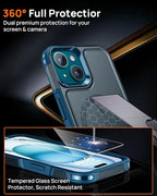 Lanhiem for iPhone 15 Case Magnetic, Heavy Duty Tough Rugged Phone Cover for - Image 7