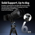 Ulanzi T100 Ball Head, Tripod Ball Head Mount 1/4 & 3/8 inch - Image 5