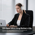 Srhythm NiceComfort 95 Hybrid Noise Cancelling Headphone Wireless, HD Sound - Image 8