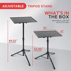 Pyle Universal Projector Stand – Adjustable Tripod - Image 6