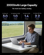 Baseus Laptop Power Bank, 000mAh 145W Portable Charger Built-in Retractable - Image 4