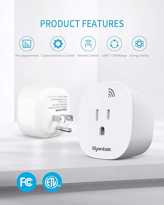 Remote Control Outlet Wireless Light Switch - Image 2